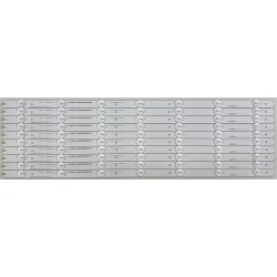 HISENSE 1157014 LED BACKLIGHT STRIPS (10)- NEW