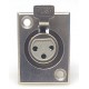 PL-403 XLR Chassis Mount Female Connector PL403