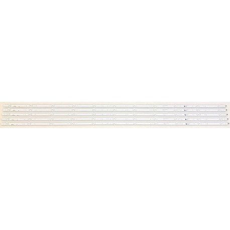 INSIGNIA LB-GM3030-GJBBY585X11BB11-S LED STRIPS (5) NEW FOR NS-58F301NA22, NS-58F301CA22