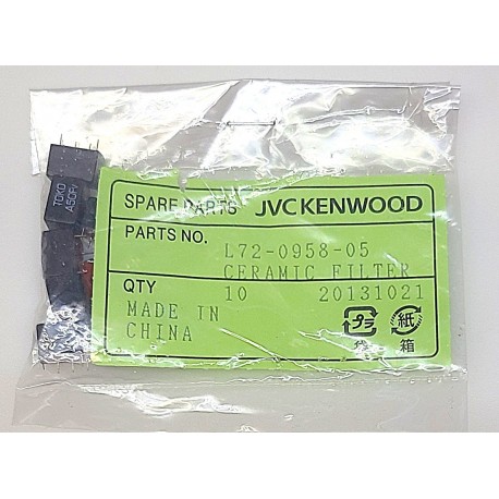 KENWOOD L72-0958-05 CERAMIC FILTER L72095805 (10 PCS)
