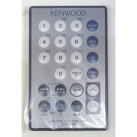 CA-R6 KENWOOD REMOTE CONTROL CAR6, A70-0860-15A, A70086015A