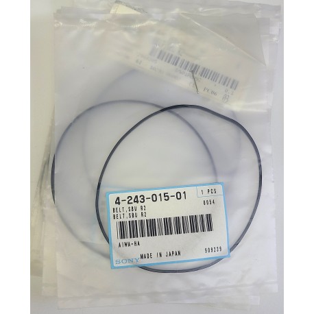 SONY 4-243-015-01 BELT SBU R2 424301501