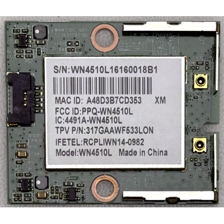 VIZIO 317GAAWF533LON WI-FI MODULE