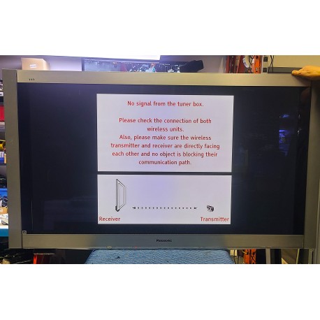 PANASONIC TC-P54Z1M WORKING PLAZMA TV (SEE NOTE)
