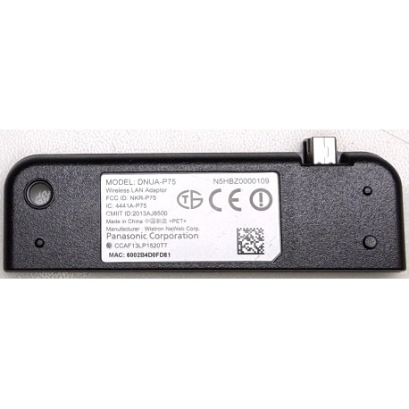 PANASONIC N5HBZ0000109 (DNUA-P75) WIRELESS LAN ADAPTOR