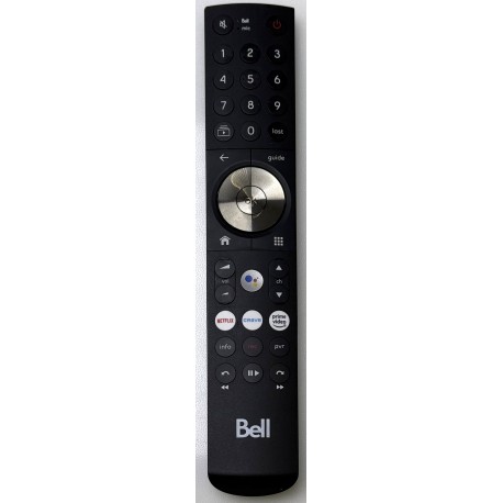 BELL 827A01 FIBE TV VOICE REMOTE CONTROL WITH GOOGLE ASSISSTANT