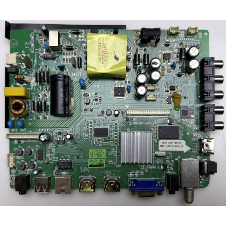 SEIKI SE50FXC4TCA MAIN/POWER SUPPLY BOARD