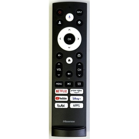 ERF3AF90H HISENSE REMOTE CONTROL- NEW, ORIGNAL
