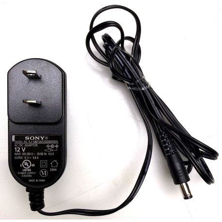 SONY FJ-SW7261200800DU AC ADAPTER (12V, 0.8A)