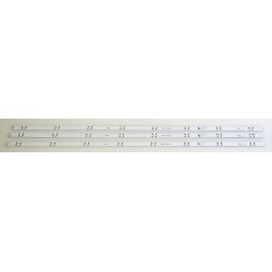 LG 43" V16.5 ART3 2744 REV0.11 LED BACKLIGHT STRIPS (3)