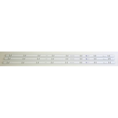 LG 43" V16.5 ART3 2744 REV0.11 LED BACKLIGHT STRIPS (3)