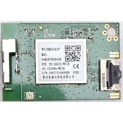 WESTINGHOUSE WCEM2601F WI-FI MODULE