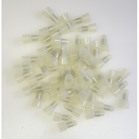 T-881 CLOSED END 12-10 AWG CRIMP WIRE CONNECTORS - NEW, 60 PCS