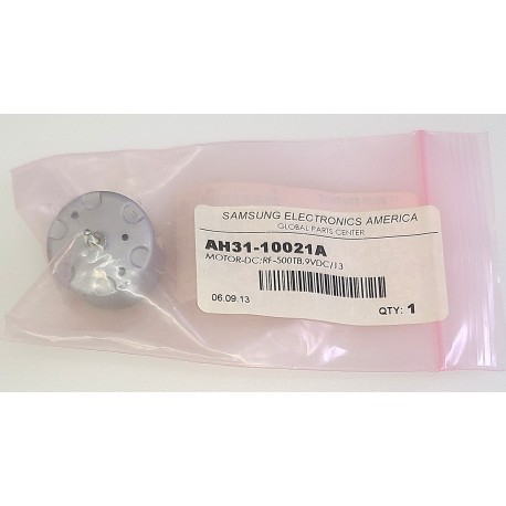SAMSUNG AH31-10021A DC MOTOR AH3110021A, RF-500TB-12560, RF500TB12560 (9 VDC, 130mA)