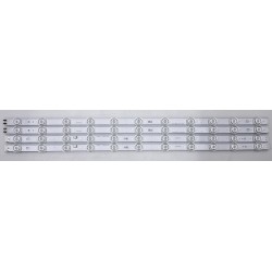 SAMSUNG BN96-60628A / BN96-60375A LED BACKLIGHT STRIPS (4) FOR UN58U7900F, UN58U8000F