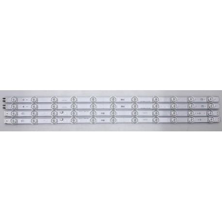 SAMSUNG BN96-60628A / BN96-60375A LED BACKLIGHT STRIPS (4) FOR UN58U7900F, UN58U8000F