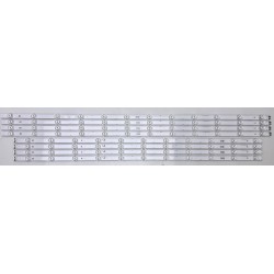 SAMSUNG BN96-60382A / BN96-60383A LED BACKLIGHT STRIPS (8) FOR UN85U8000F