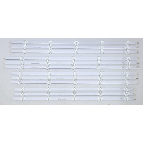 LG 6916L-1447A / 1448A / 1449A / 1450A LED BACKLIGHT STRIPS (12)
