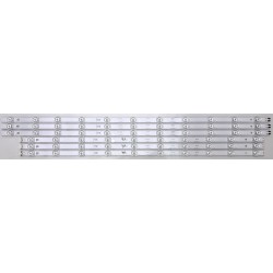 SAMSUNG BN96-60378A / BN96-60379A LED BACKLIGHT STRIPS (6) FOR UN70U7900F, UN70U8000F