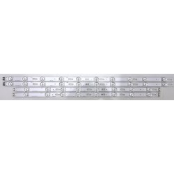 SAMSUNG BN96-60388A / BN96-60389A LED BACKLIGHT STRIPS (4) FOR QN55Q7FAAF