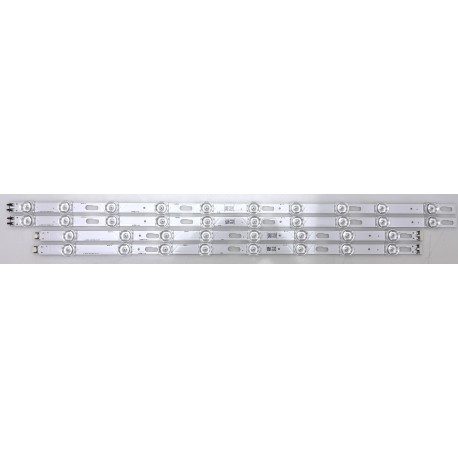 SAMSUNG BN96-60388A / BN96-60389A LED BACKLIGHT STRIPS (4) FOR QN55Q7FAAF