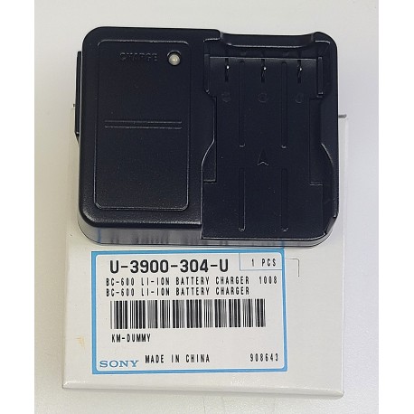 SONY BC-600 BATTERY CHARGER BC600, U-3900-304-U, U3900304U (4.2V, 0.8A)