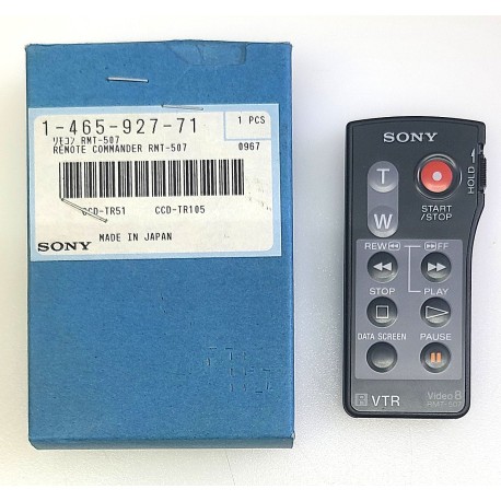 SONY RMT-507 REMOTE CONTROLRMT507, 1-465-927-71, 146592771