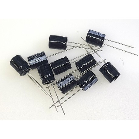 35V 220UF CAPACITOR 220UF 35V, 105°C