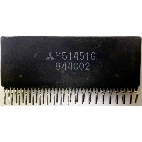 MITSUBISHI M51451G INTEGRATED CIRCUIT (2 PCS)