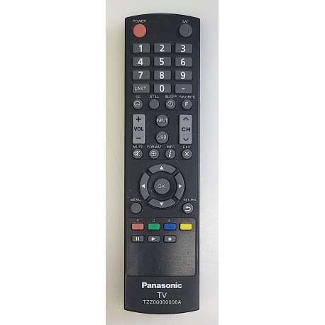 PANASONIC TZZ00000008A REMOTE CONTROL