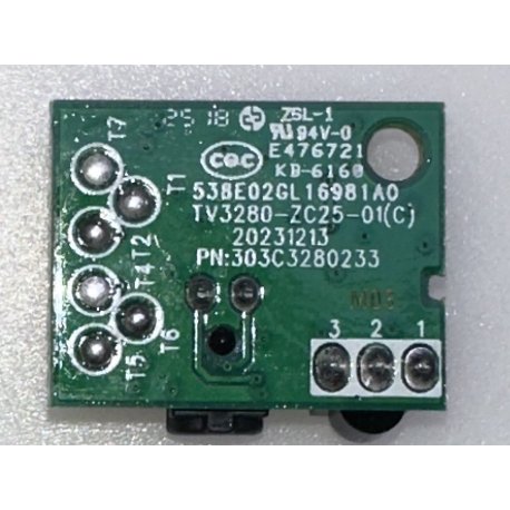 VIZIO 303C3280233 POWER BUTTON / IR SENSOR