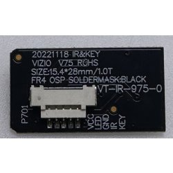 VIZIO VT-IR-975-0 POWER BUTTON / IR SENSOR