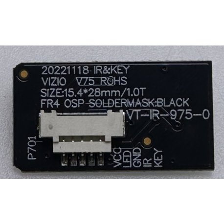 VIZIO VT-IR-975-0 POWER BUTTON / IR SENSOR