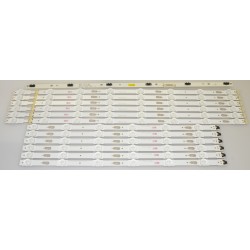 SAMSUNG BN96-34803A/BN96-34804A LED STRIPS - 12 STRIPS + 1 INTERFACE 