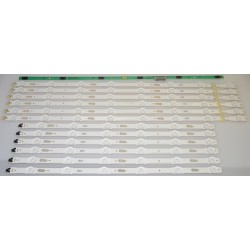 SAMSUNG BN96-34797A/BN96-34798A LED STRIPS - 12 STRIPS + 1 BOARD