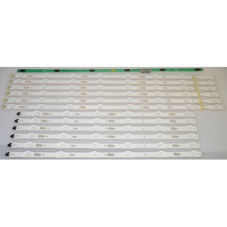 SAMSUNG BN96-34798A/BN96-34797A LED STRIPS - 12 STRIPS + 1 BOARD