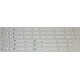 PHILIPS UDULED0SM040/UDULED0SM039 LED STRIPS - 6 STRIPS FOR 40PFL4909/