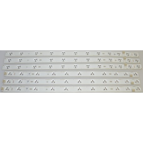 PHILIPS/EMERSON UDULED0GS021/UDULED0GS022 LED BACK-LIGHT STRIP - 6 STR