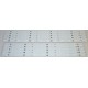 CHI MEI V580HK1-LD6 Rev.C1 BACK-LIGHT LED STRIP - 10 STRIPS NEW , LE58E607A , LE58E607 , LE58F3281 , 58L1350U , DP58D33