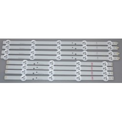 INSIGNIA LED BACK-LIGHT STRIP - 8 STRIPS FOR NS-37D20SNA14