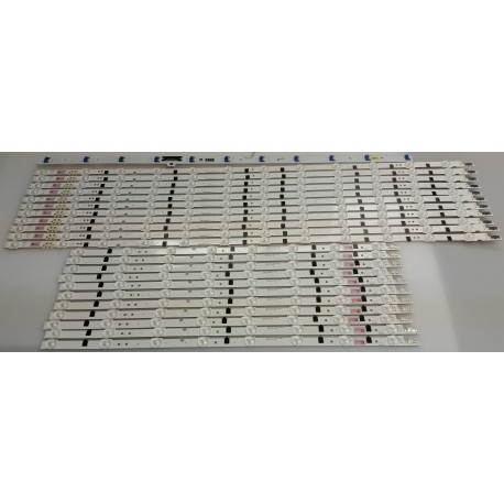 SAMSUNG BN96-25314A/BN96-25315A LED BACKLIGHT STRIPS (22)- (NEW) FOR UN60F6400, UN60F6300, UN60F6100, UN60F6350