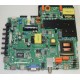 RCA LSC550FN02 MAIN BOARD/ POWER SUPPLY BOARD