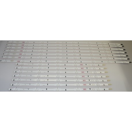 SAMSUNG BN96-30433A / BN96-30434A LED BACKLIGHT STRIPS (14)- NEW FOR UN60J6300A, UN60H6350, UN60H6400, UN60H6350A