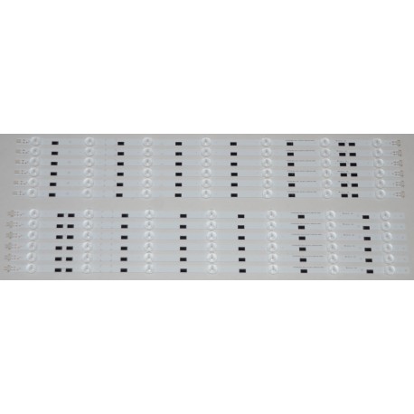 SAMSUNG BN96-32772A, BN96-32771A LED STRIP - 12 STRIPS , UN58H5202A , UN58H5005A ,