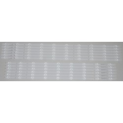 SAMSUNG BN96-29076A / BN96-29077A LED BACKLIGHT STRIPS (12), UN65J6200A, UN65H6203A, UN65FH6001F, UN65EH6000F - NEW
