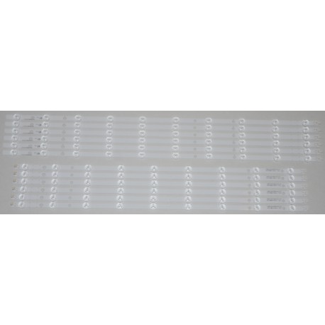 SAMSUNG BN96-29076A, BN96-29077A LED BACK-LIGHT STRIP - 12 STRIPS , UN65J6200A , UN65H6203A , UN65FH6001F , UN65EH6000F