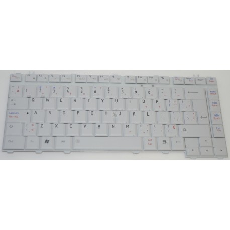 Toshiba Satellite A200 A205 A210 A215 OEM Keyboard *White* K000046760 